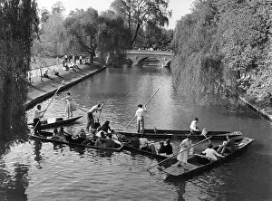 Punts: CAMBRIDGE/BACKS 1956