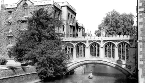 Sighs: Cambridge, the Bridge of Sighs c1955