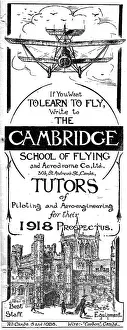 Prospectus: The Cambridge School Of Flying - 1918 Prospectus