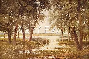 Huntingdonshire: CAMBS SCENERY/OUSE 1909