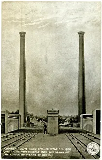 Camden Town fixed engine station, London