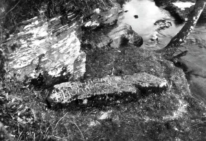 Camelford: Camelford, the grave of King Arthur c1960