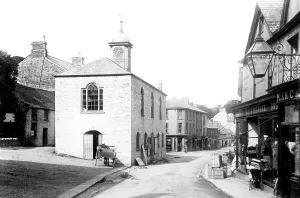 Camelford: Camelford, Town Hall 1895