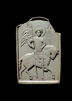 Bargello: Cameo of Saint Giorgio: Byzantine