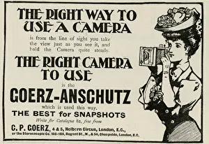 Goerz: Camera advertisement