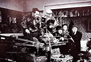 Hidden: The camera crew during the shooting of a Korean movie