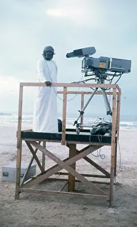 Salalah: Cameraman in Oman