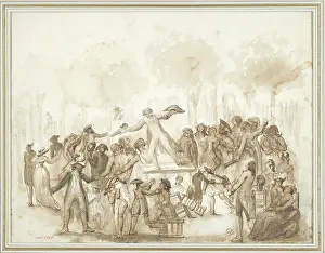 Haranguing: Camille Desmoulins