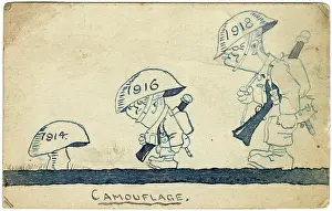 Ranstead: Camouflage - WWI postcard by George Ranstead