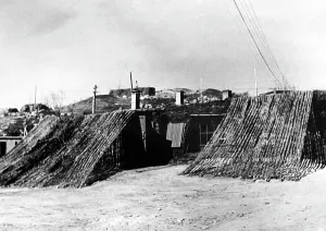 Raids: Camouflaged accommodations in Norway, 1944