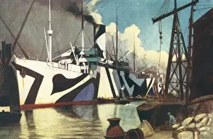 Necessarily: Camouflaged Ship