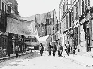Hostile: Camouflaged street WWI