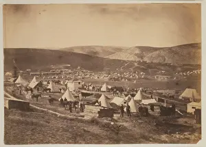 Kadikoi: Camp of the 5th Dragoon Guards, looking towards Kadikoi