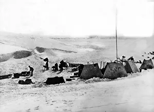Vast: Camp of Amundsen's expedition to South Pole