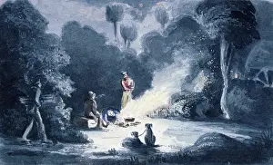 1835 1839: Camp on the Barooka River, 1835-1839
