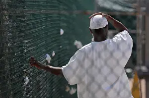 Detainee: In Camp Delta prison at Guantanamo Bay Naval ?