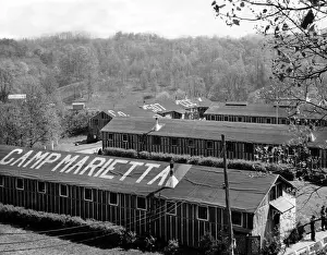 Seedlings: Camp Marietta, were the quarters of Ohio's ?