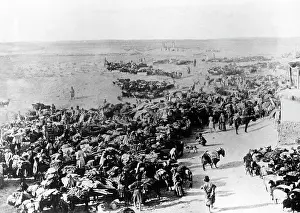 Ottomans: Camp of a Persian tribe during WWI, 1914