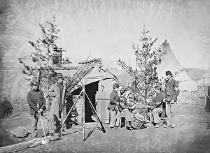 Yankee: Camp scene during the American Civil War