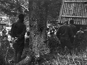 Dolomite: A camp service in the Dolomites, 1917