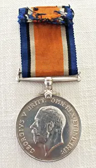 Patricia Aubrey: Campaign Medal of Harold Auerbach, WW1