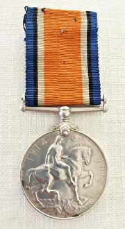 Patricia Aubrey: Campaign Medal of Harold Auerbach, WW1