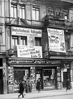Neukoelln: Campaign office of the DNVP in Neukoelln, 1933