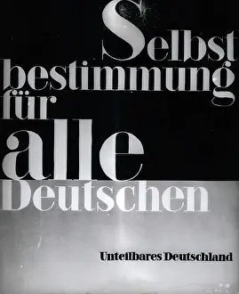 Hoher: Campaign, Self-Determination for All Germans