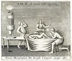 1686: Campani's Microscope