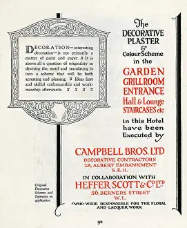 Contractors: Campbell Bros Ltd. advertisement