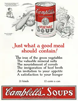 Campbells: Campbells Soup Advertisemtn