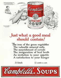 Campbells: Campbells Soup Advertisemtn
