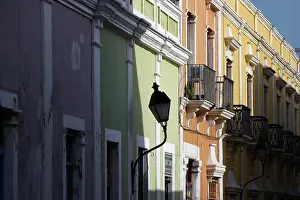 Streetlights: Campeche, Yucatan, Mexico