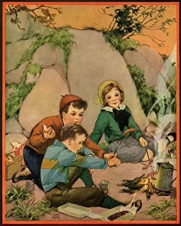 Roasting: Around the Campfire