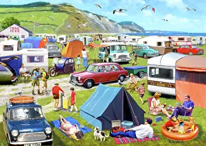Caravans: Camping and caravanning - 1960s