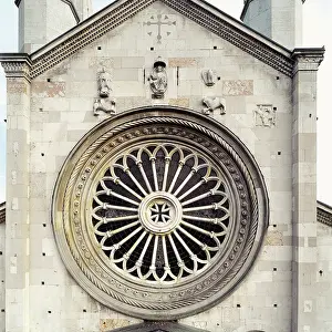 Maestri: The Campionese rose window, detail