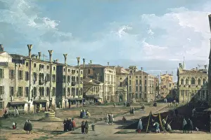 Bellotto: Campo San Stefano - Venice