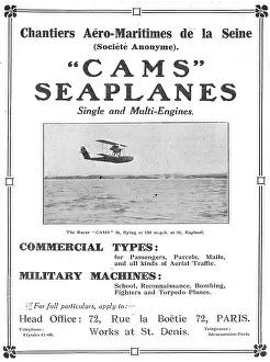 Cams: Cams Seaplanes