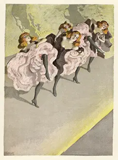 Cancan: Can-Can dancers