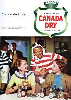 Fizzy: Canada Dry advertisement, 1953
