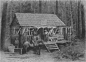 Backwoods: CANADA/LOG HOTEL/1865