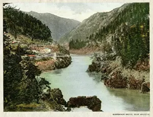 Suspension: Canada - Original Alexandra Suspension Bridge, near Spuzzum