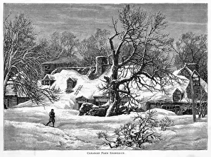 Snowed: CANADA SNOWED-UP FARM