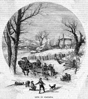 Readers: CANADA WINTER SCENE