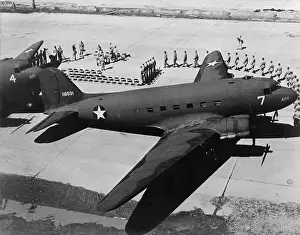C 47: Canada's first paratroopers receive their wings