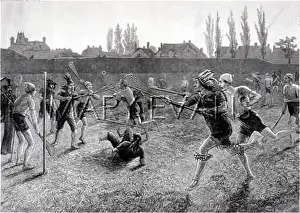 Lacrosse: CANADIAN LACROSSE 1875