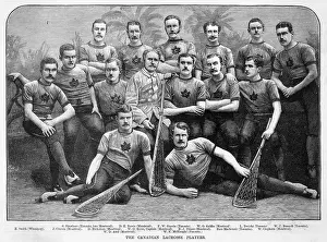 Lacrosse: CANADIAN LACROSSE TEAM