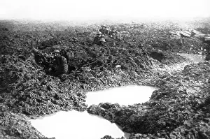 Passchendaele: Canadian machine gunners at Passchendaele on 11th