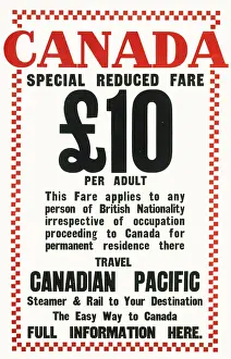 Pounds: Canadian Pacific Poster