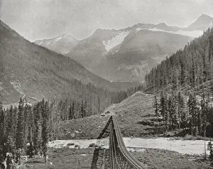 Sometimes: Canadian Pacific Railway, Loop Valley, Selkirk Mountains, Ca